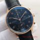 2017 Swiss Copy IWC Portugieser Chronograph Watch Rose Gold Black IW371480  (2)_th.jpg